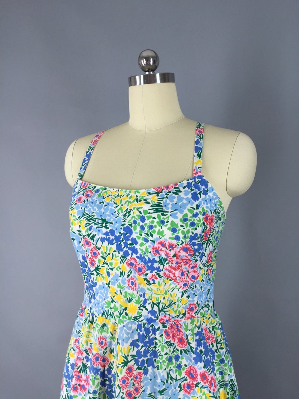 Vintage 1970s Dress / Lanz Original - ThisBlueBird