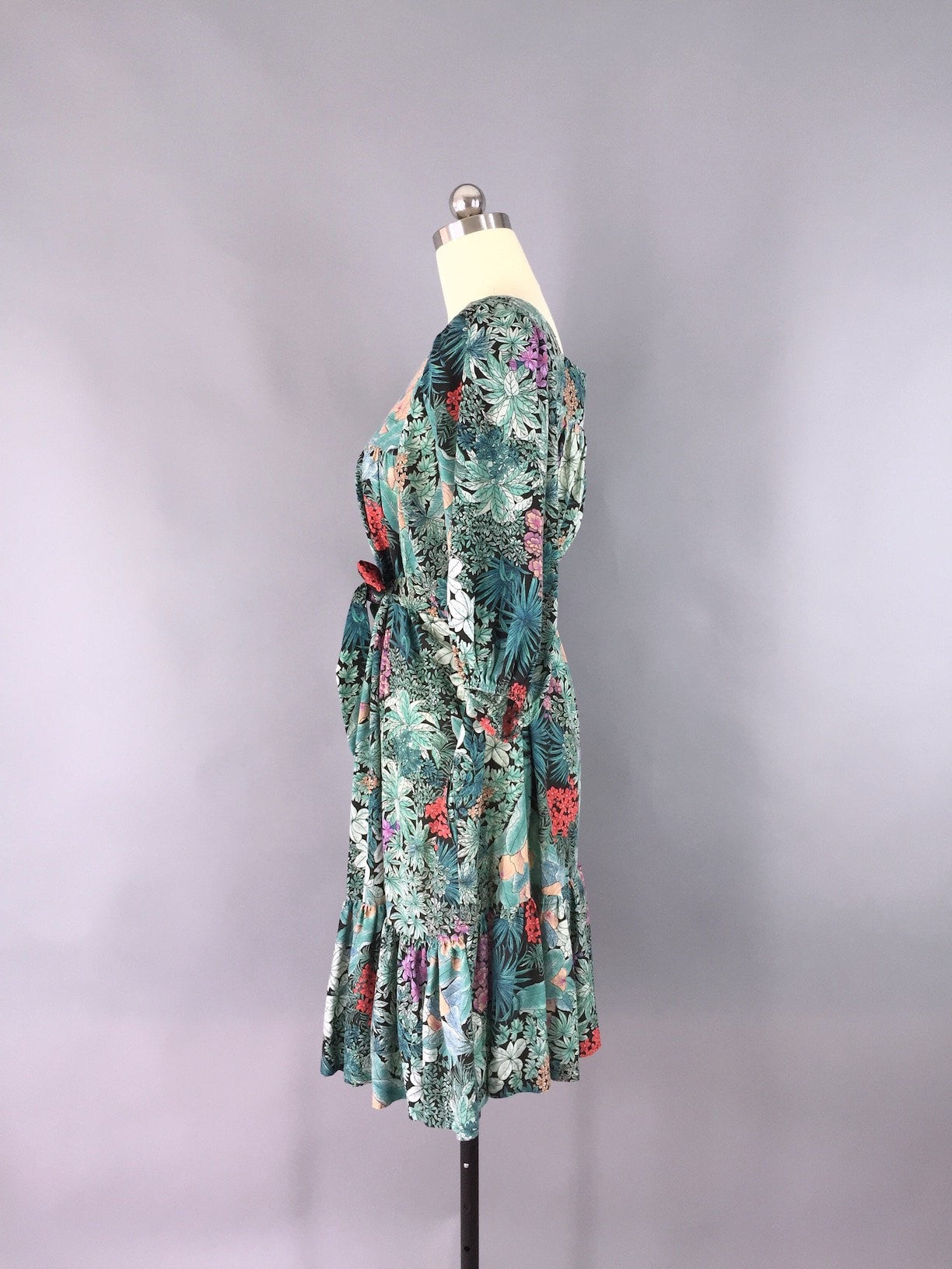 Vintage 1970s Dress Peasant Dress / Periphery Loungewear - ThisBlueBird