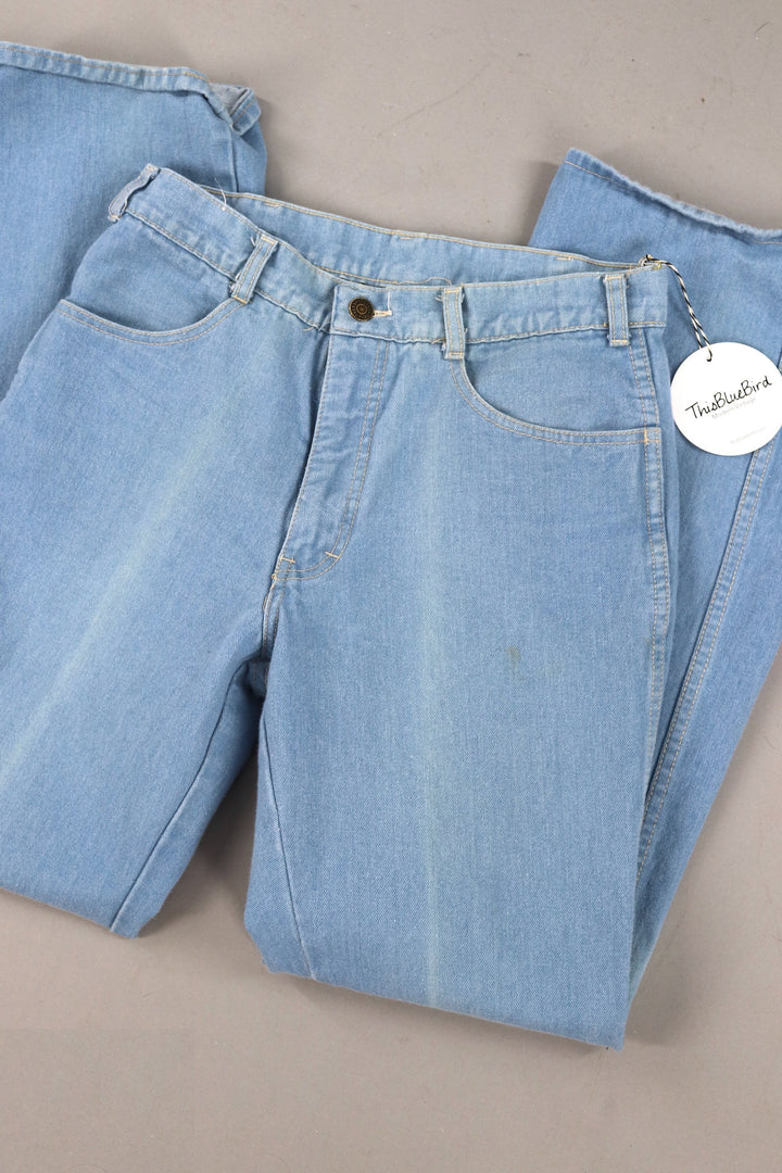Vintage 1970s GAP Bell Bottom Jeans - ThisBlueBird