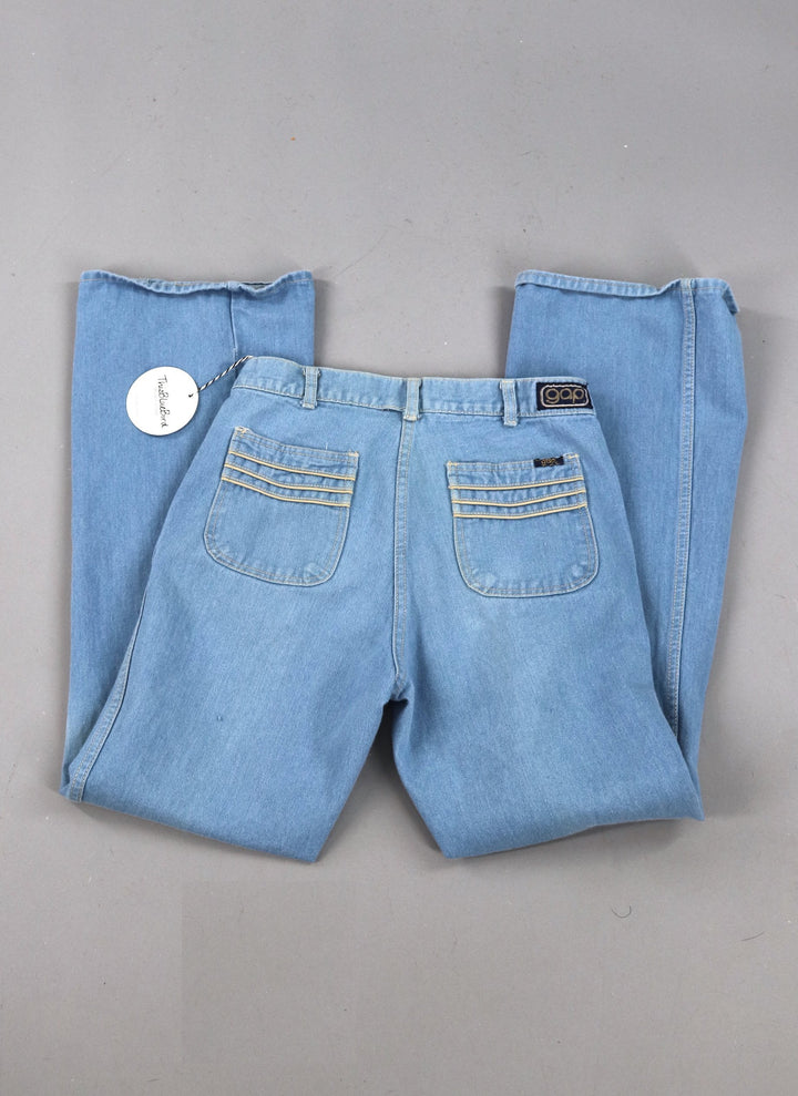 Vintage 1970s GAP Bell Bottom Jeans - ThisBlueBird
