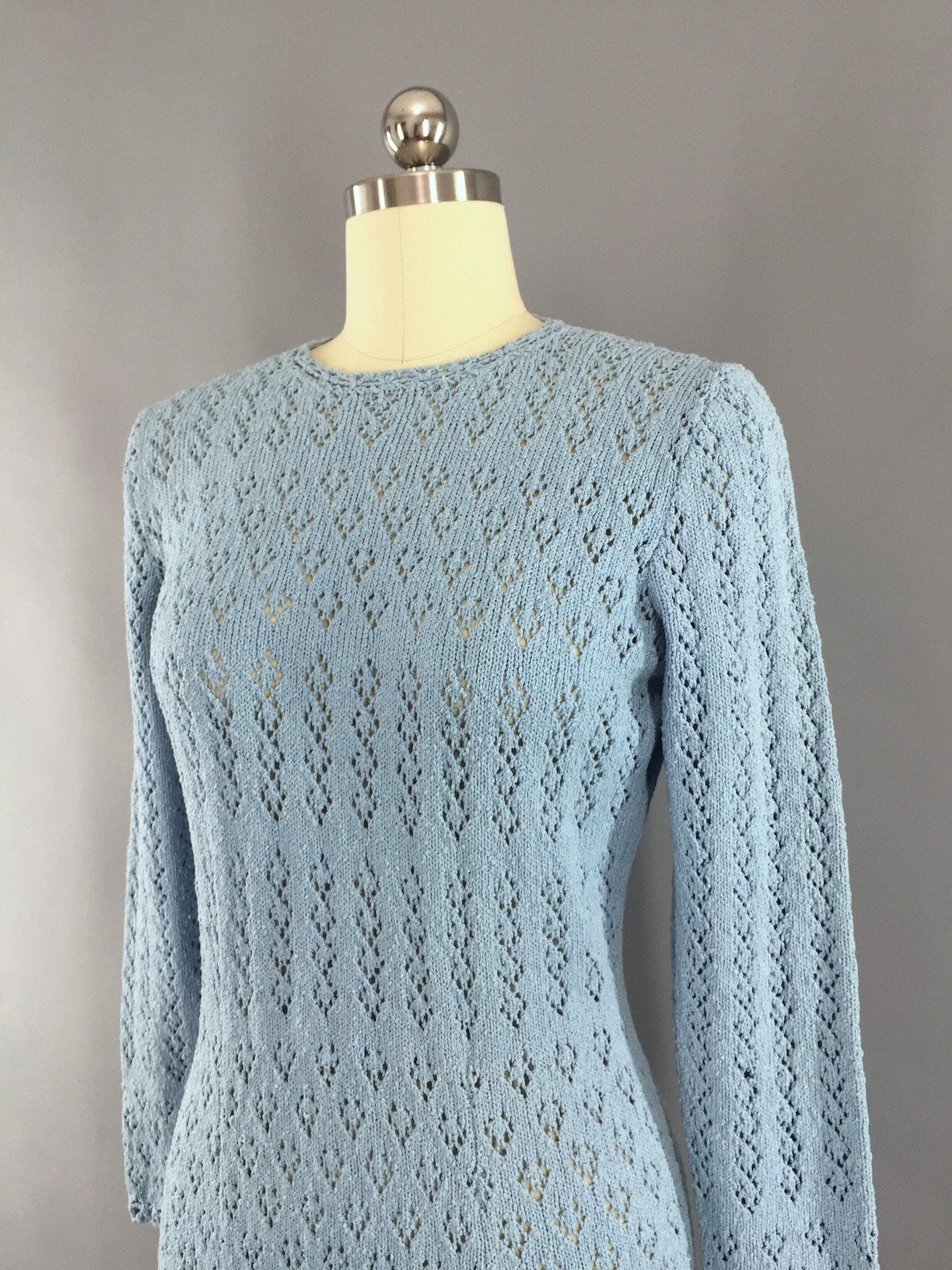 Vintage 1970s Sweater Dress / Picardo Knits - ThisBlueBird