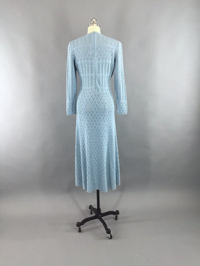 Vintage 1970s Sweater Dress / Picardo Knits - ThisBlueBird