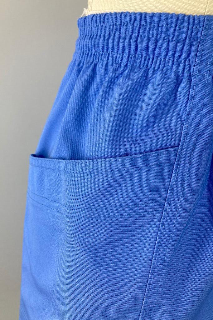 Vintage 1980s Blue Koret Skirt-ThisBlueBird
