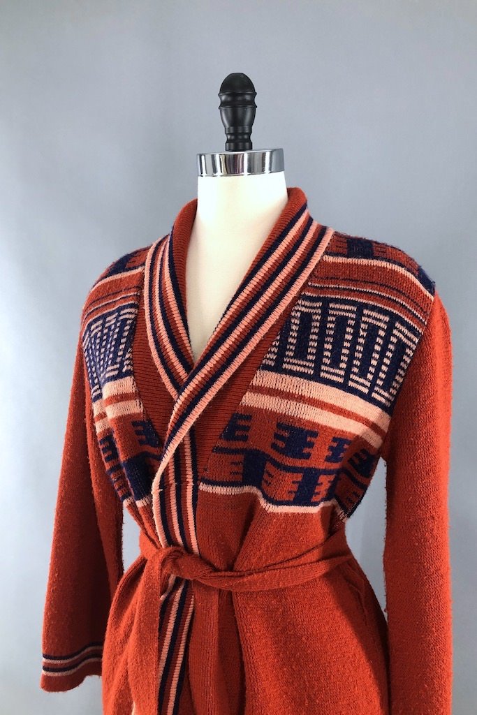 Vintage 70s Wrap Cardigan Sweater – ThisBlueBird