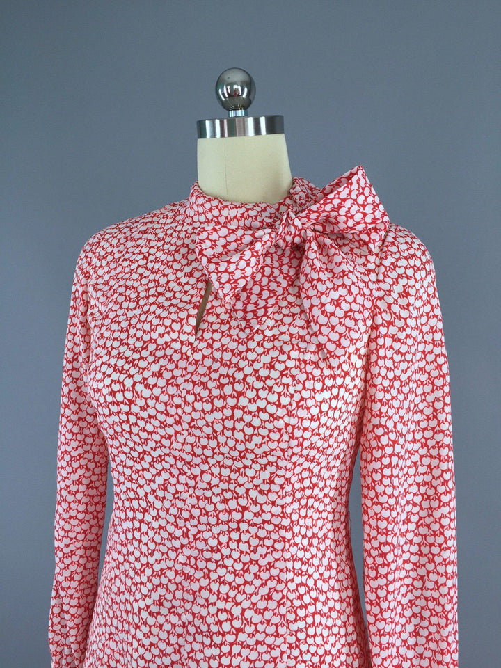Vintage 80s Dress / Adele Simpson - ThisBlueBird