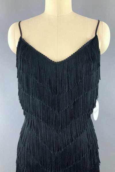 Vintage 80s Flapper Dress-ThisBlueBird
