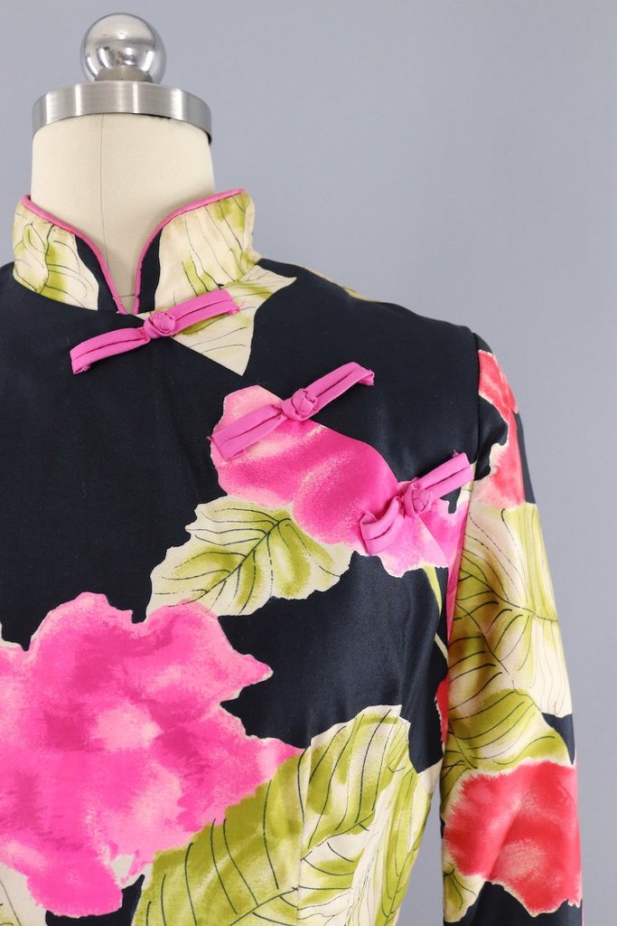 Vintage Alice Hawaiian Floral Dress-ThisBlueBird - Modern Vintage