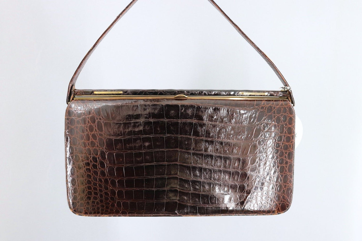Vintage Alligator Handbag-ThisBlueBird - Modern Vintage