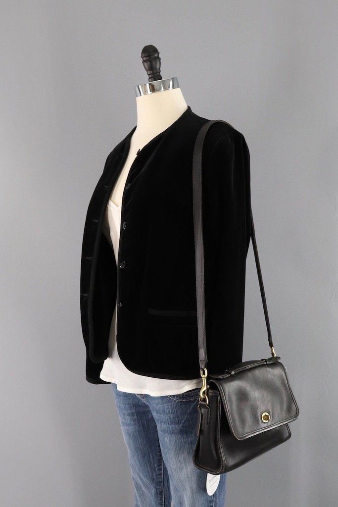 Coach court bag black Clearance