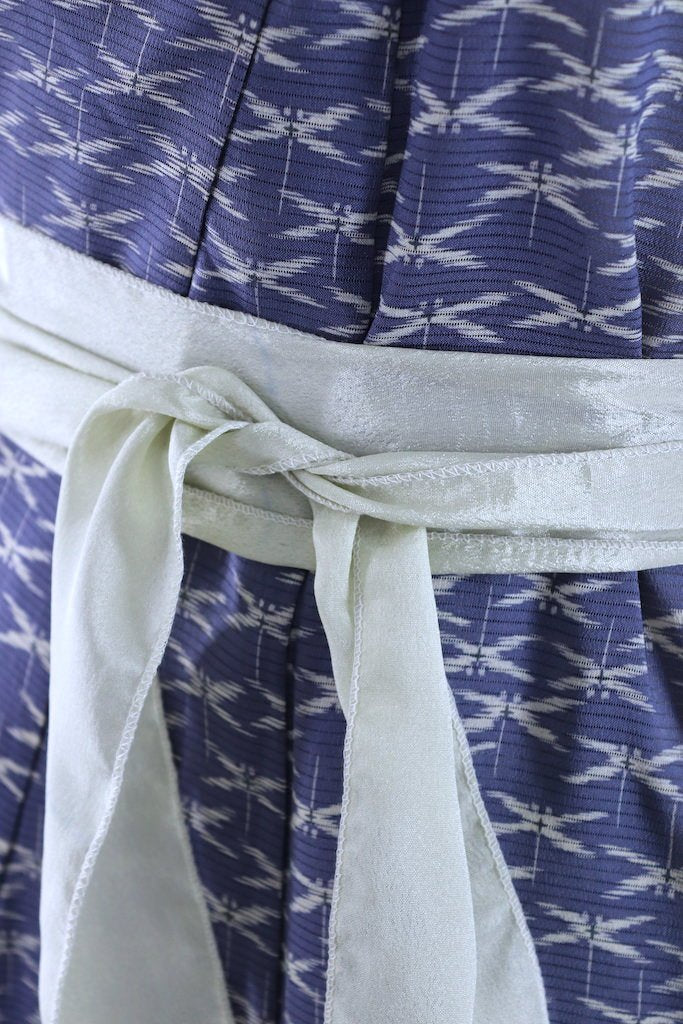 Vintage Blue Dragonflies Kimono Robe ThisBlueBird