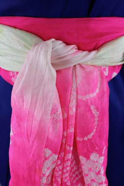 Vintage Blue Floral Kimono Robe-ThisBlueBird - Modern Vintage