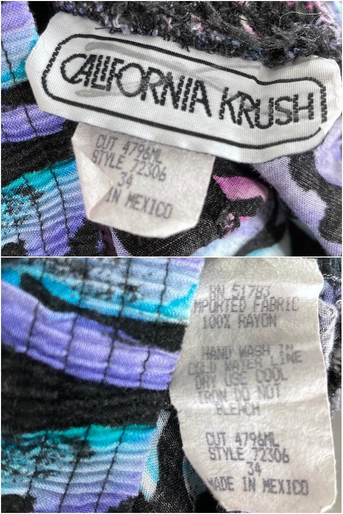 Vintage California Krush Batik Print Pants-ThisBlueBird
