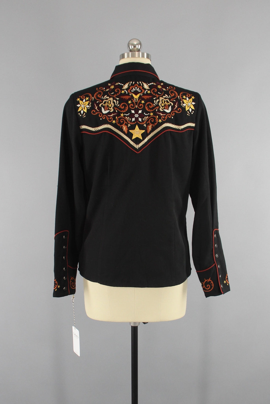 Vintage Embroidered Cowgirl Western Shirt by Scully - ThisBlueBird