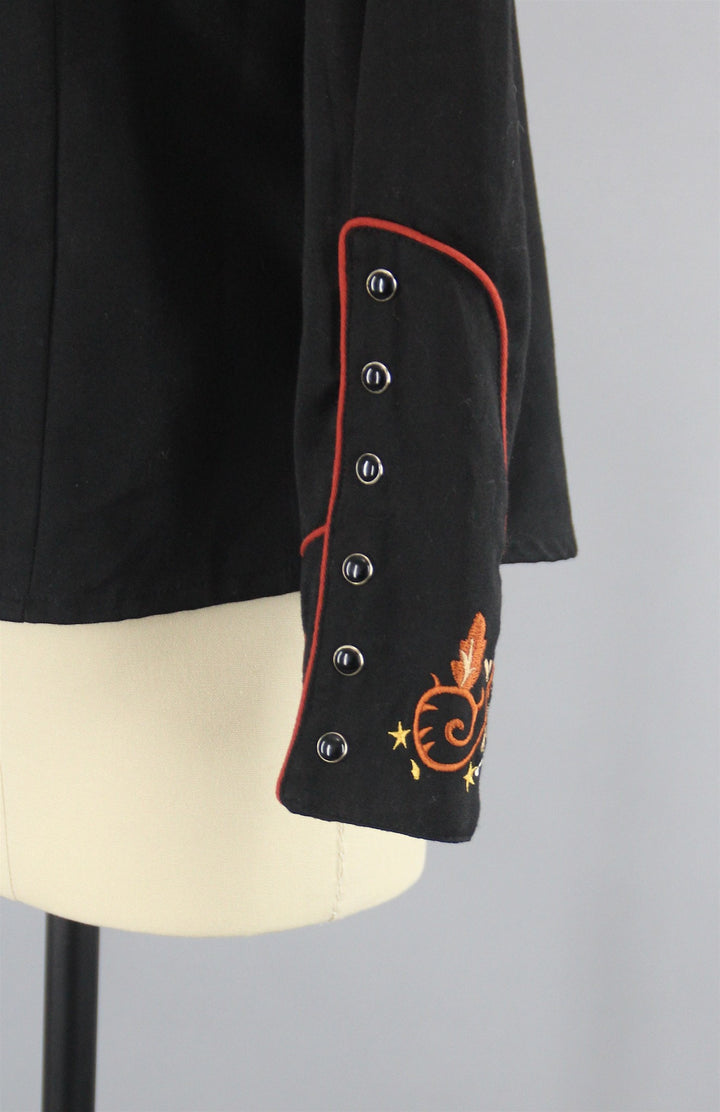 Vintage Embroidered Cowgirl Western Shirt by Scully - ThisBlueBird