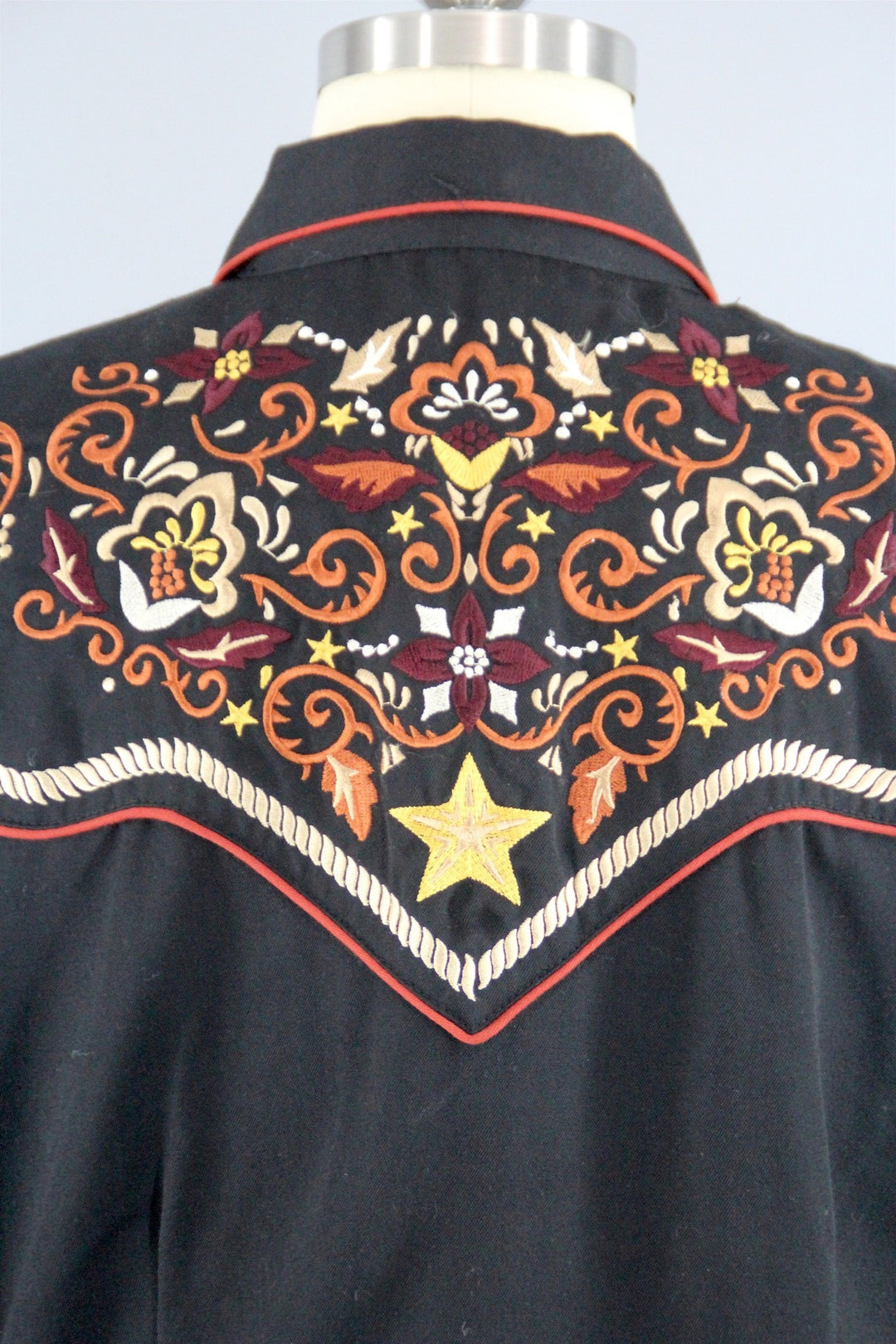 Vintage Embroidered Cowgirl Western Shirt by Scully - ThisBlueBird