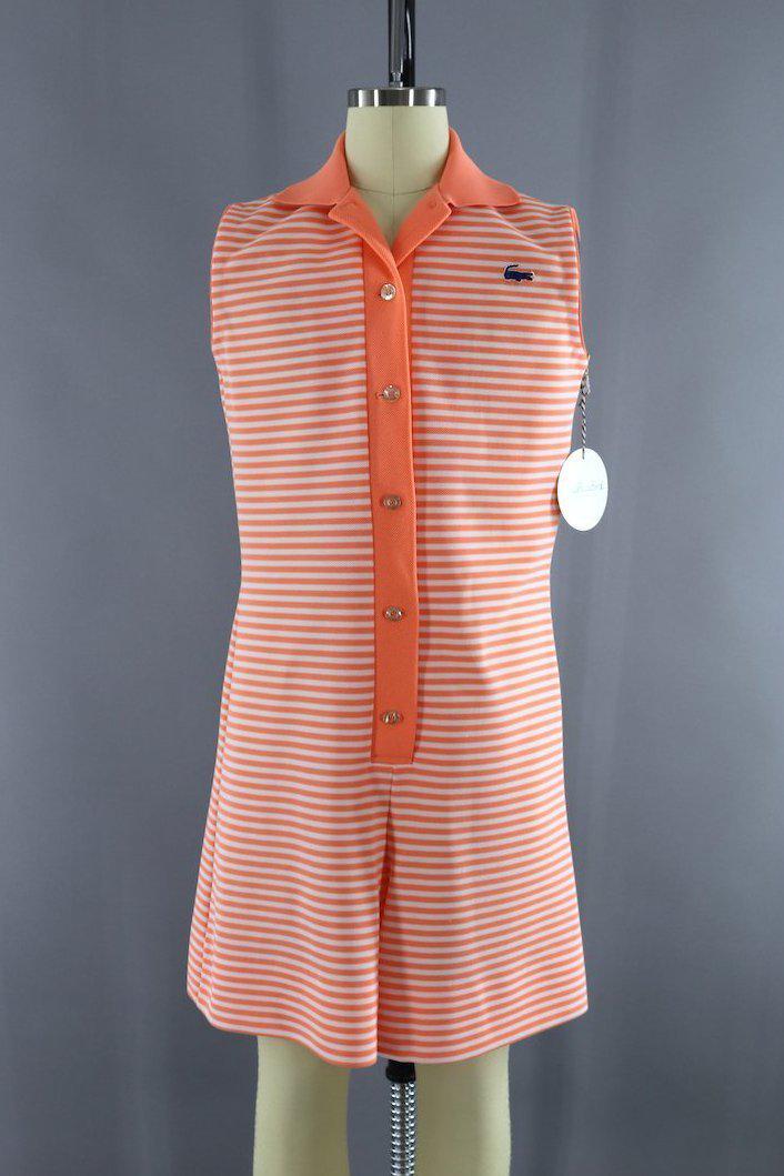 Vintage Izod Chemise Lacoste Romper Playsuit - ThisBlueBird