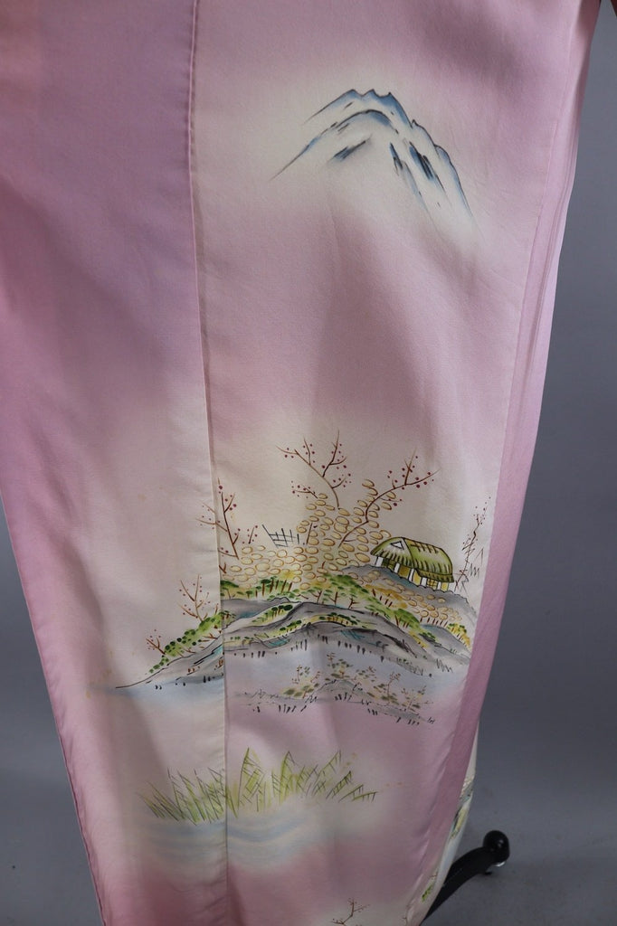 Vintage Kimono Robe / Lavender Houses - ThisBlueBird