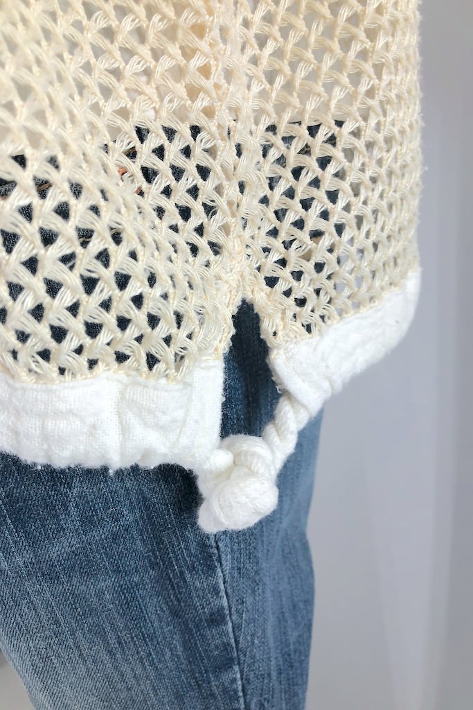 Vintage Mesh Summer Top-ThisBlueBird - Modern Vintage