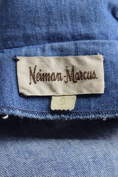 Vintage Neiman Marcus Denim Blazer-ThisBlueBird - Modern Vintage