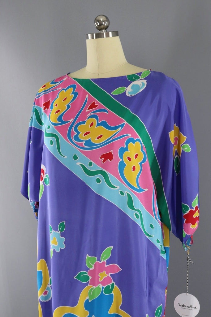 Vintage Oscar de la Renta Caftan Dress-ThisBlueBird - Modern Vintage