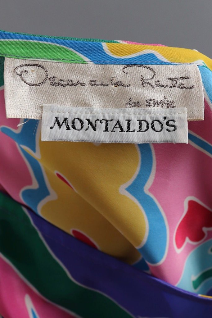 Vintage Oscar de la Renta Caftan Dress-ThisBlueBird - Modern Vintage