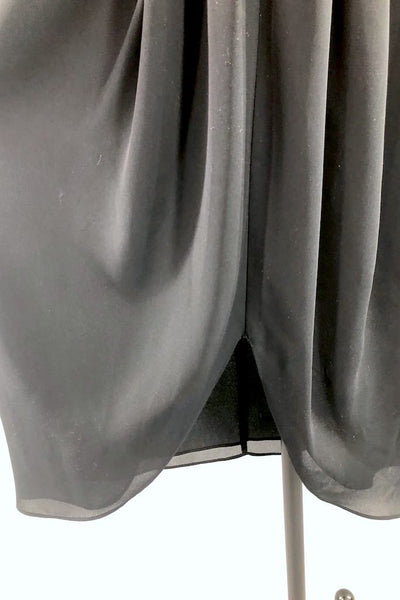 Vintage Patra Black Chiffon Dress-ThisBlueBird - Modern Vintage