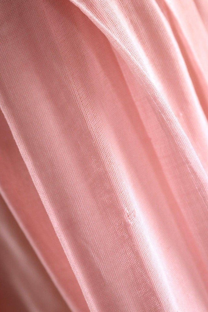 Vintage Pink Cotton Day Dress - ThisBlueBird