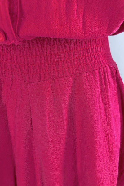 Vintage Pink Cotton Gauze Dress-ThisBlueBird - Modern Vintage