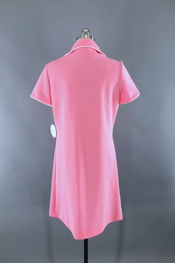 Vintage Pink Izod Lacoste Dress-ThisBlueBird - Modern Vintage