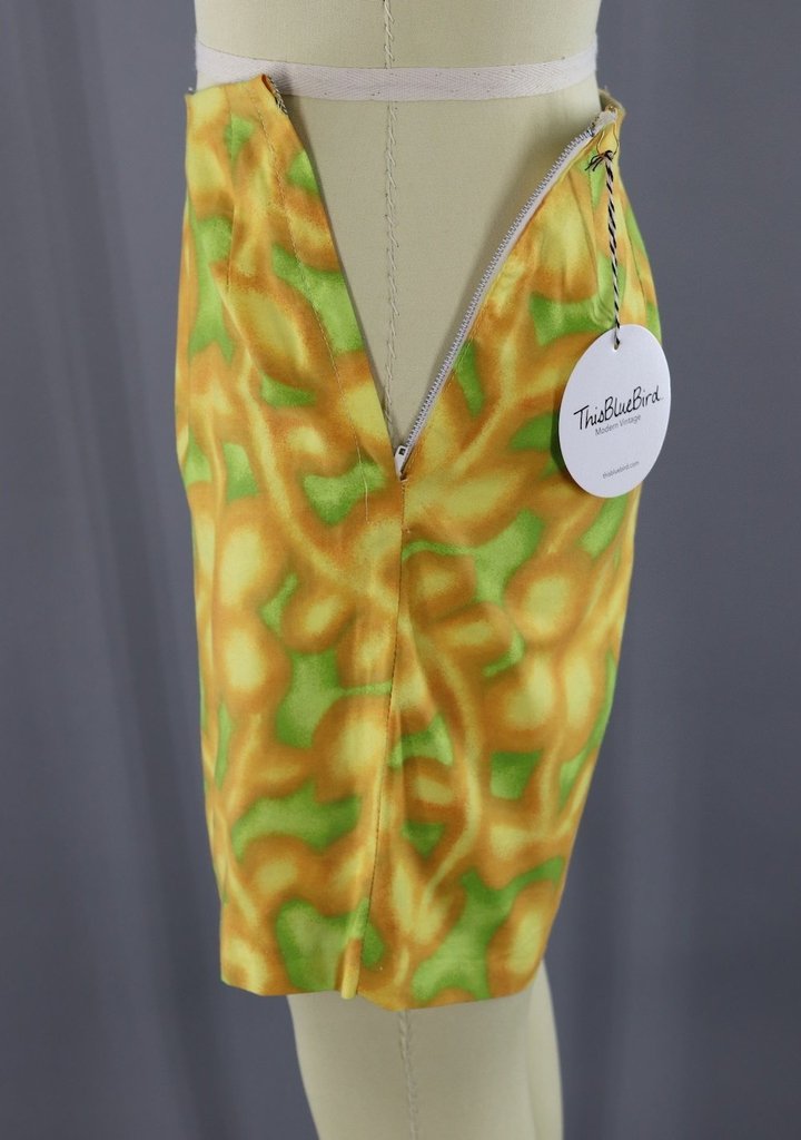 Vintage 1950s Yellow Bermuda Shorts - ThisBlueBird