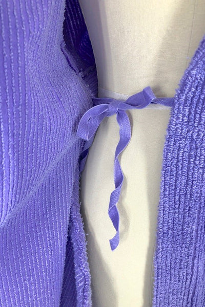 Vintage Purple Chenille Bathrobe-ThisBlueBird - Modern Vintage