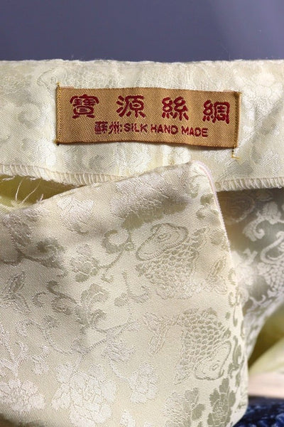 Vintage Silk Embroidered Loungewear Set-ThisBlueBird - Modern Vintage