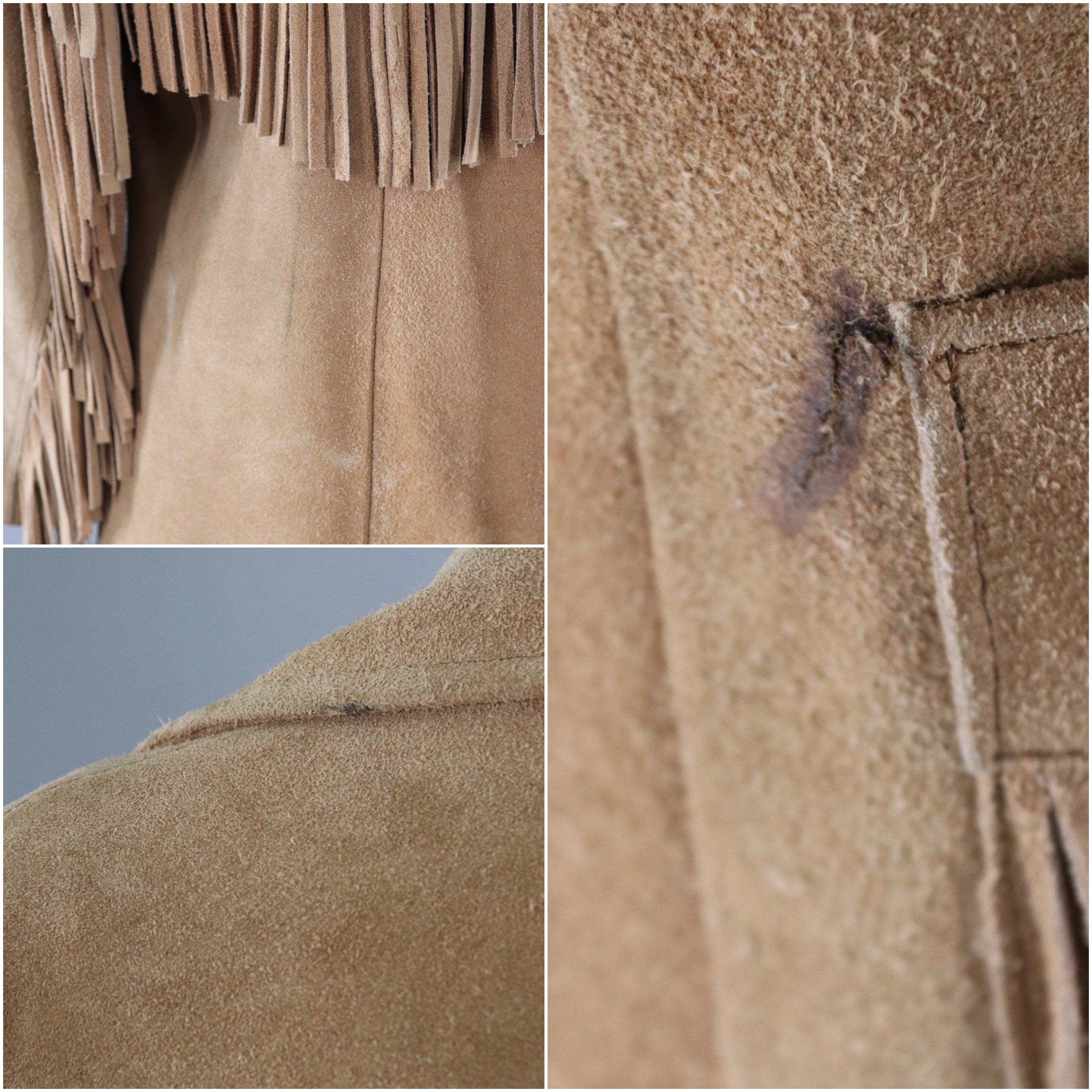 Vintage Tan Suede Fringed Jacket / Trego's Westwear – ThisBlueBird
