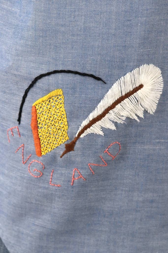 Vintage Travel Embroidered Shirt-ThisBlueBird - Modern Vintage