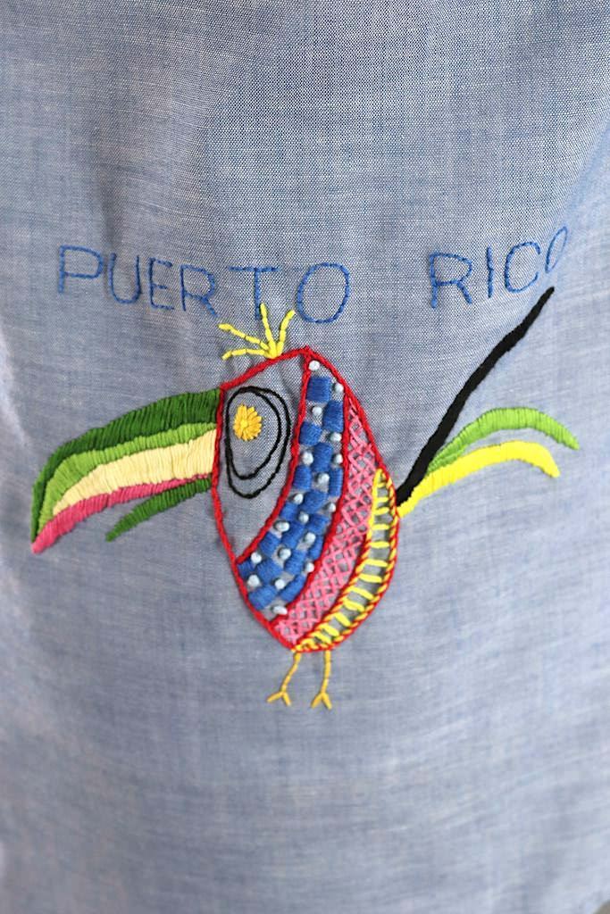 Vintage Travel Embroidered Shirt-ThisBlueBird - Modern Vintage
