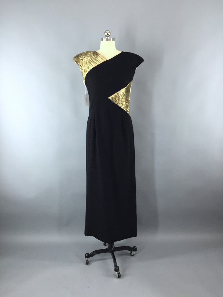 Vintage Valentino Maxi Dress / Grecian Goddess - ThisBlueBird