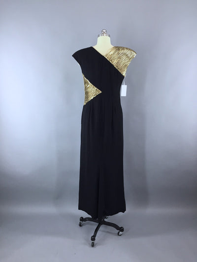 Vintage Valentino Maxi Dress / Grecian Goddess - ThisBlueBird