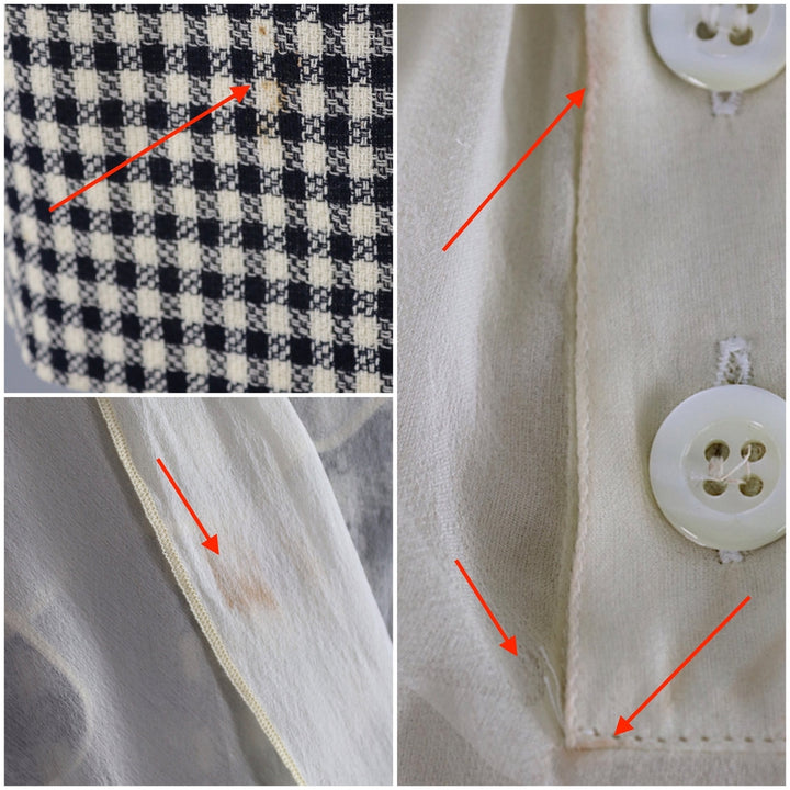 Vintage Valentino Miss V Suit / Gingham Wool with Silk Blouse &amp; Scarf - ThisBlueBird