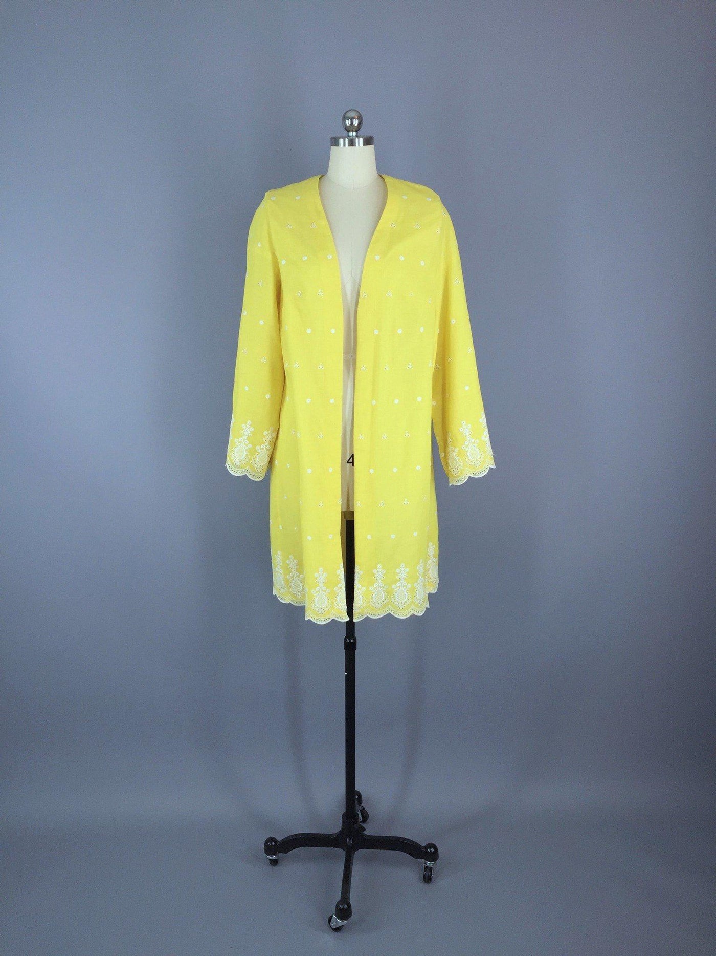 Vintage Yellow Jacket / Cotton Eyelet - ThisBlueBird